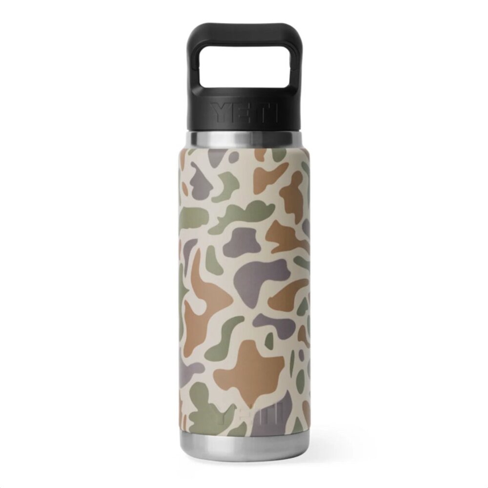 YETI Rambler 26oz Bottle Tan Camo
